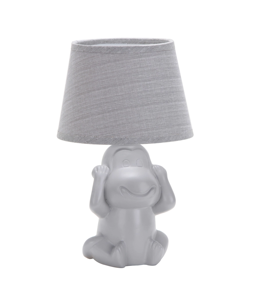 LUMETTO "MONKEY NON SENTO" GRIGIO, E14